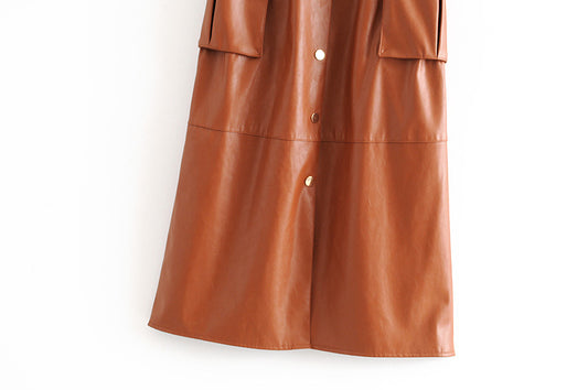 Women PU faux leather dress by http://Lolyshop.shop