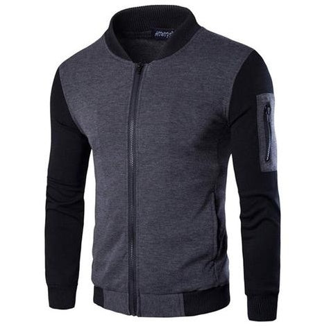 Mens Patchwork Sleeve Jacket by http://Lolyshop.shop