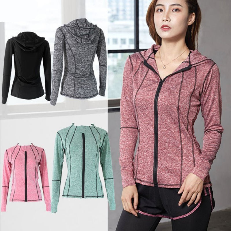 Yoga running jacket cardigan by http://Lolyshop.shop