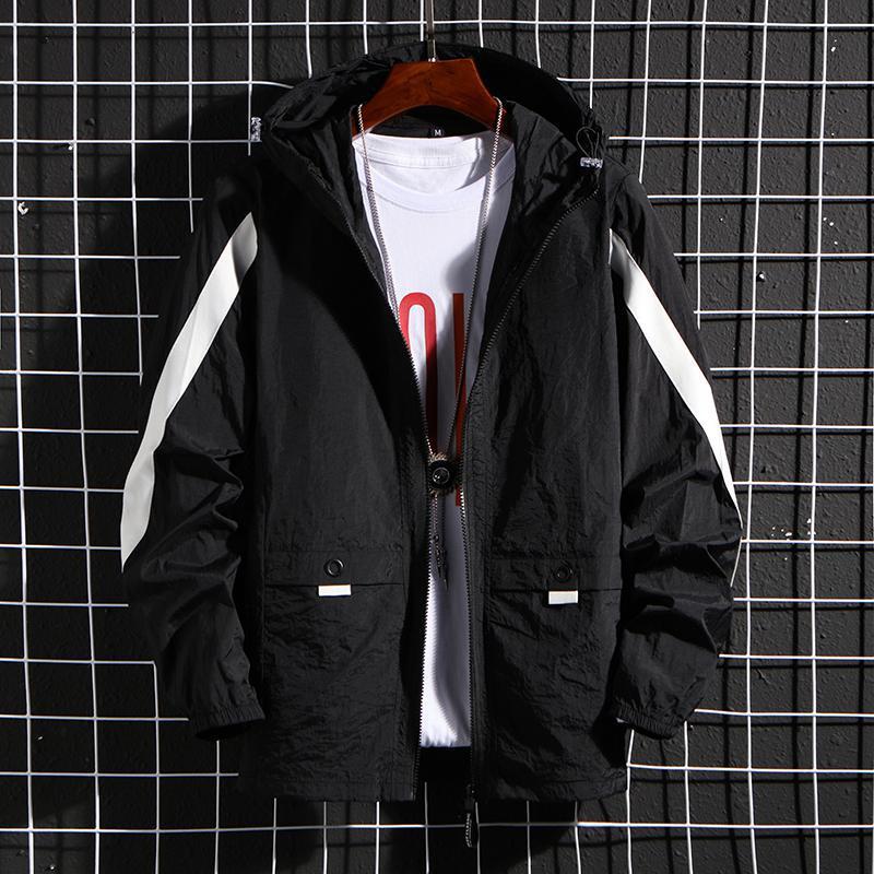 New Men's Skin Clothing Jacket Sports Hooded Jacket Men's by http://Lolyshop.shop