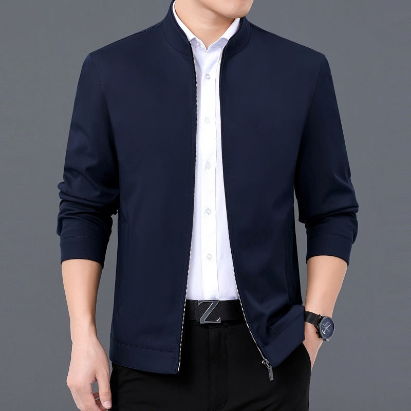 Men's Casual Business Jacket Clothing For Middle-aged Dad by http://Lolyshop.shop