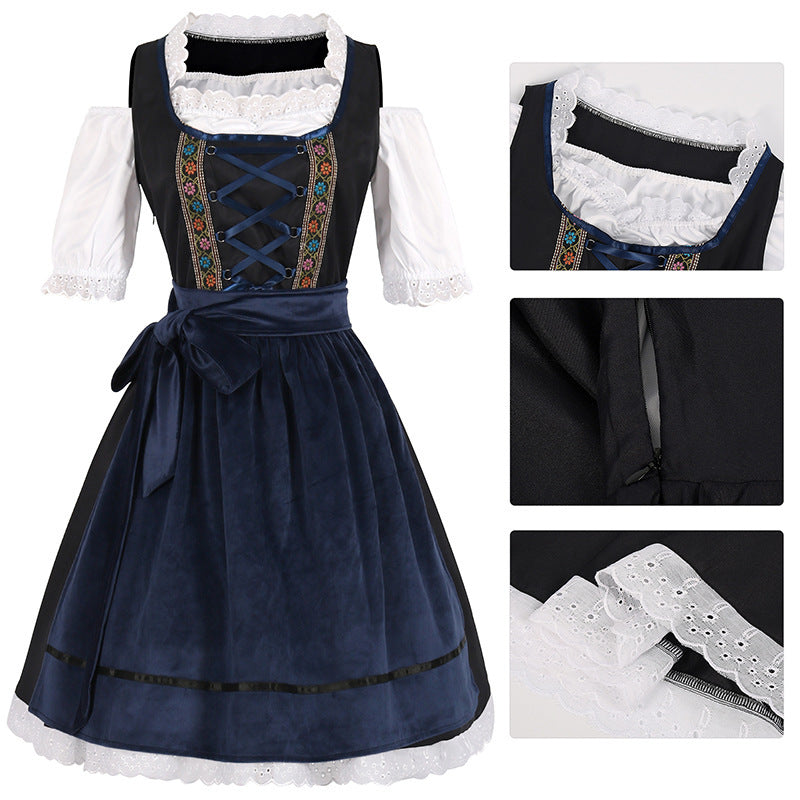 German Halloween Costume Maid Costume by http://Loyshop.shop