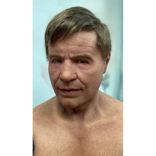 Face Wig Old Man Mask Headgear Halloween by http://Loyshop.shop