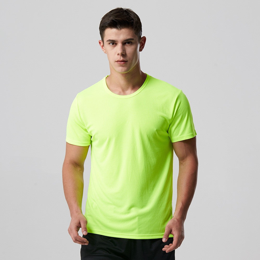 Men Quick Dry T Shirt Running Slim Fit Top Tees Solid Shirts by http://Lolyshop.shop