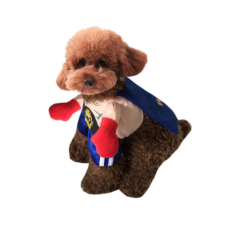 Boxer Halloween Dog Clothes Boxer Upright Outfit by http://Lolyshop.shop