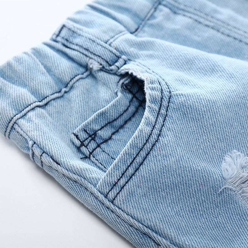 Boys' Ripped Jeans Shorts Beach Shorts by http://Lolyshop.shop