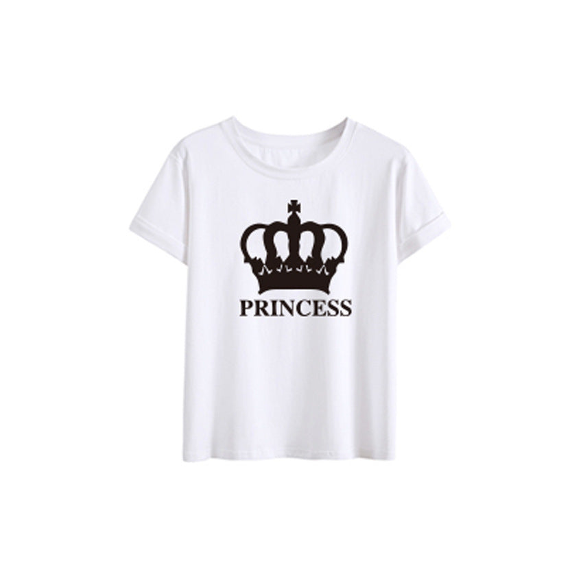 Crown King Family Wear Summer New Short-Sleeved T-Shirt Family Wear by http://Lolyshop.shop
