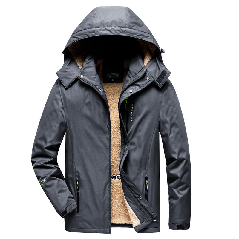Mens Cotton-padded Trendy Outdoor Jacket by http://Lolyshop.shop