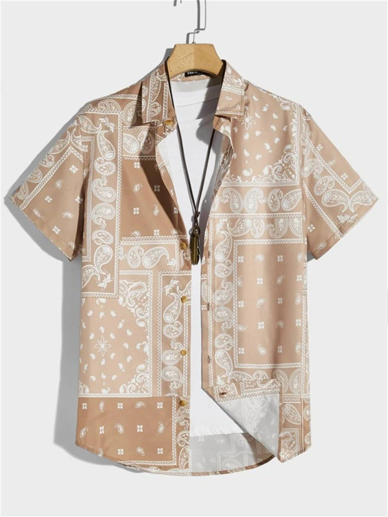 Vintage Shirt Hawaiian Loose Breathable Men's Clothing by http://Lolyshop.shop