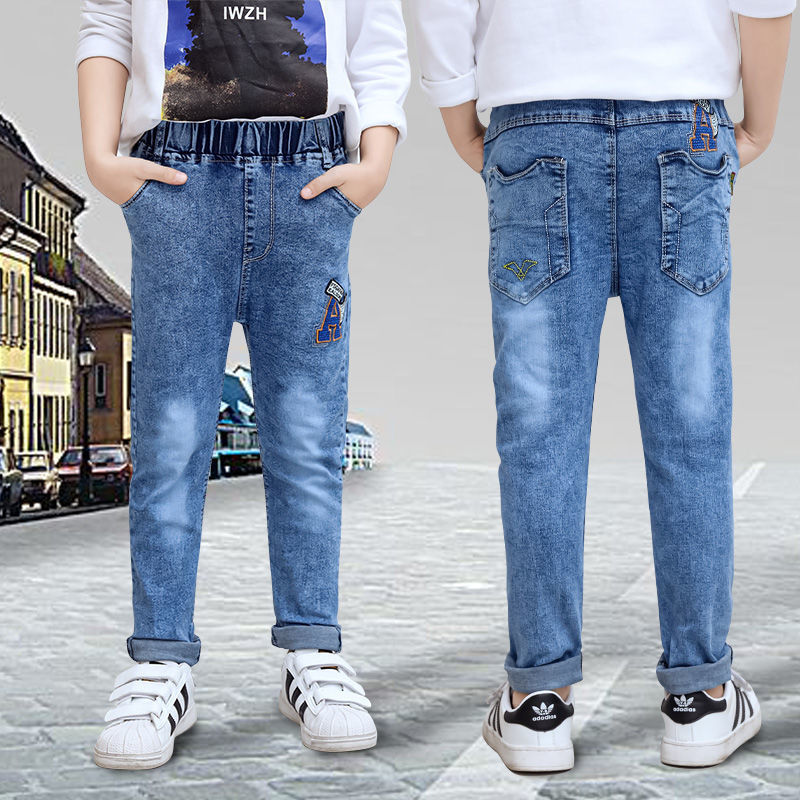 Boys Jeans Autumn And Winter New One-piece Velvet by http://Lolyshop.shop