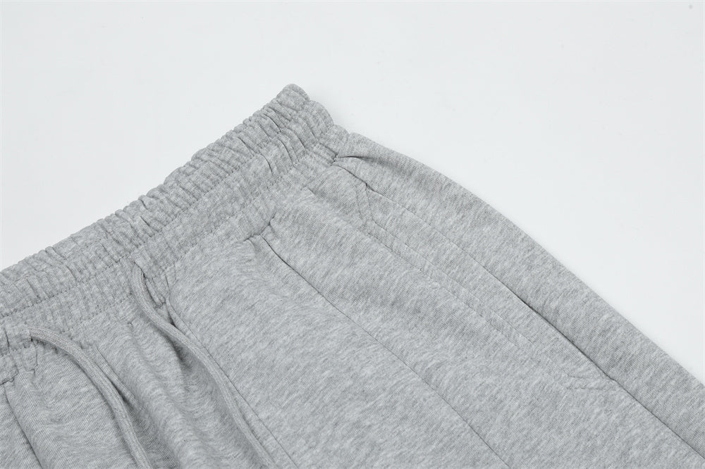 Letter Embroidery Sports Straight Sweatpants Men by http://Lolyshop.shop