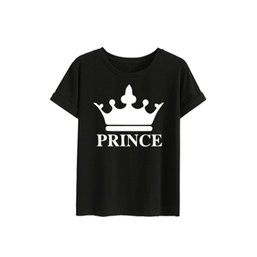 Crown King Family Wear Summer New Short-Sleeved T-Shirt Family Wear by http://Lolyshop.shop