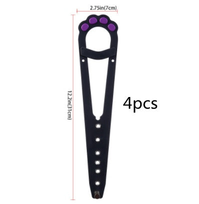 Pet Cat Door Holder Latch Prevents Dogs From Entering Cat Supplies Adjustable Elastic Gate Lock Keep Dog Out Pet Cat Accessories by http://Loyshop.shop