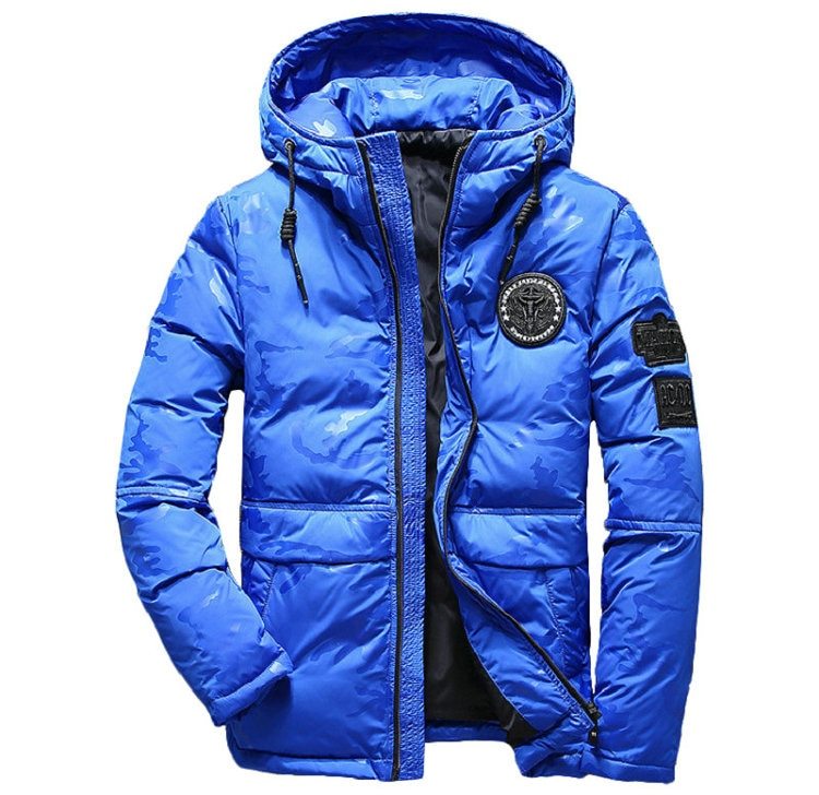 Camouflage Men's Winter Jacket Coat Hooded Casual Slim Down Parka Autumn Camo Windproof Warm Mens Overcoat by http://Lolyshop.shop