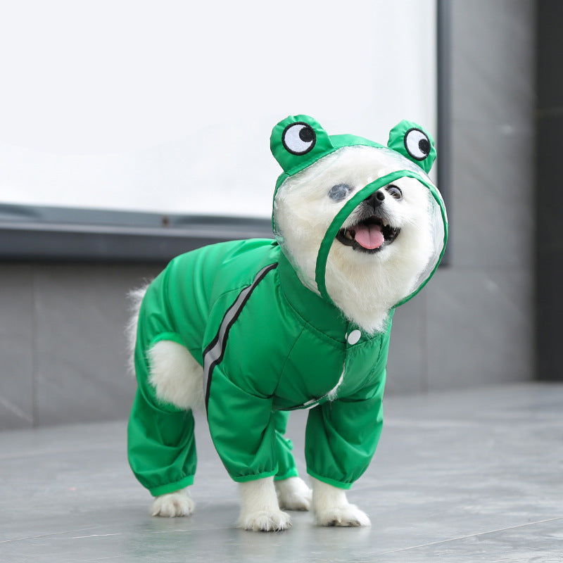 Four Legged Raincoat Pet Waterproof Clothing by http://Lolyshop.shop