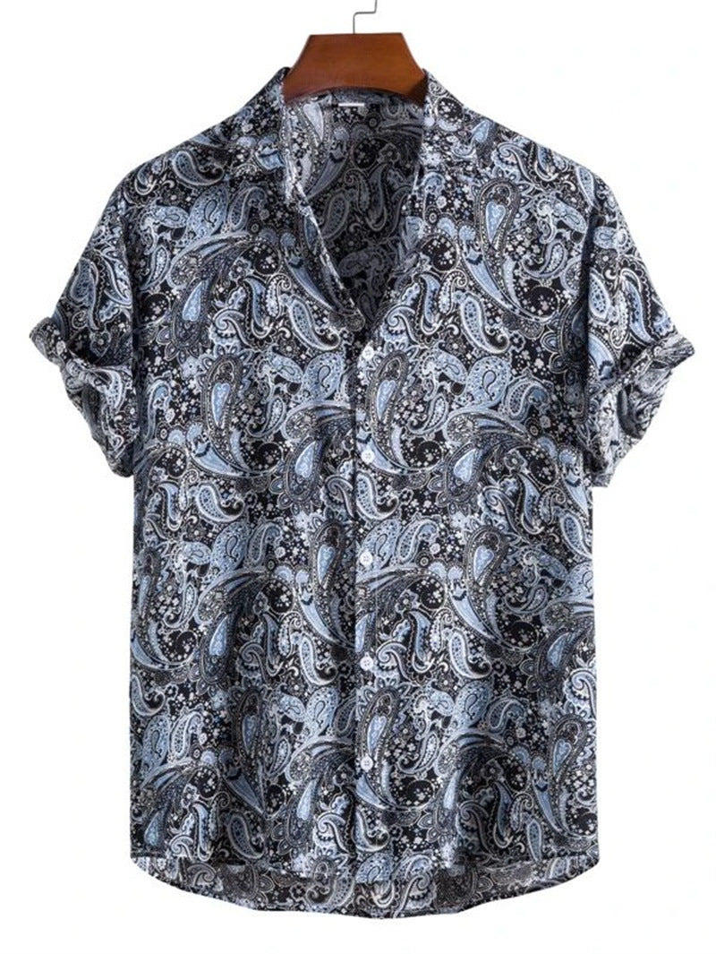 Vintage Shirt Hawaiian Loose Breathable Men's Clothing by http://Lolyshop.shop