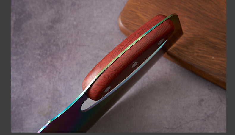Wood Grain Handle Kitchen Knife Kitchen Supplies by http://Lolyshop.shop