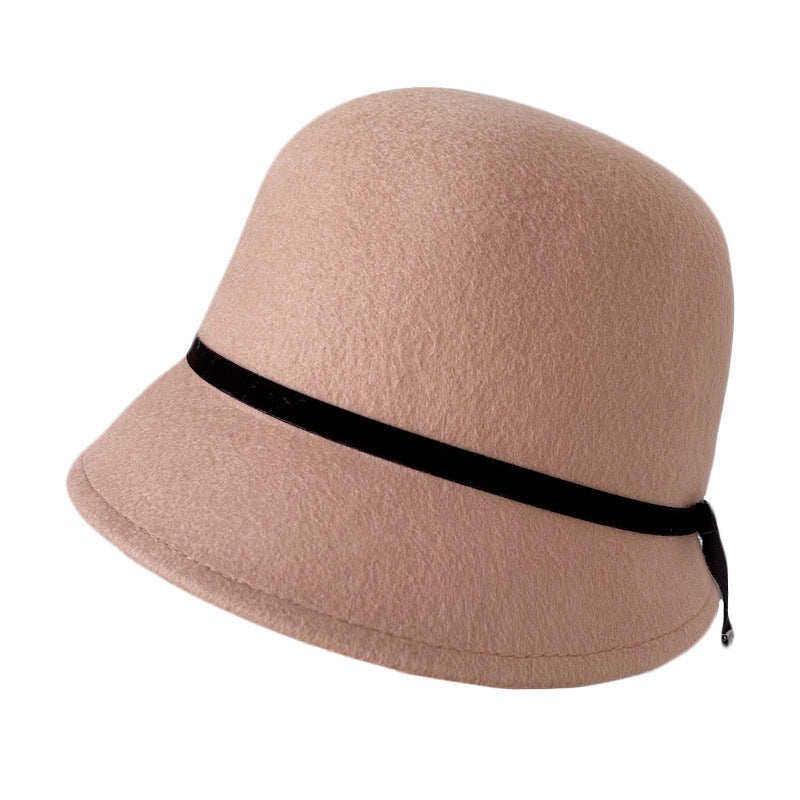 Wool Felt Hats Fine Bow Ladies by http://Lolyshop.shop