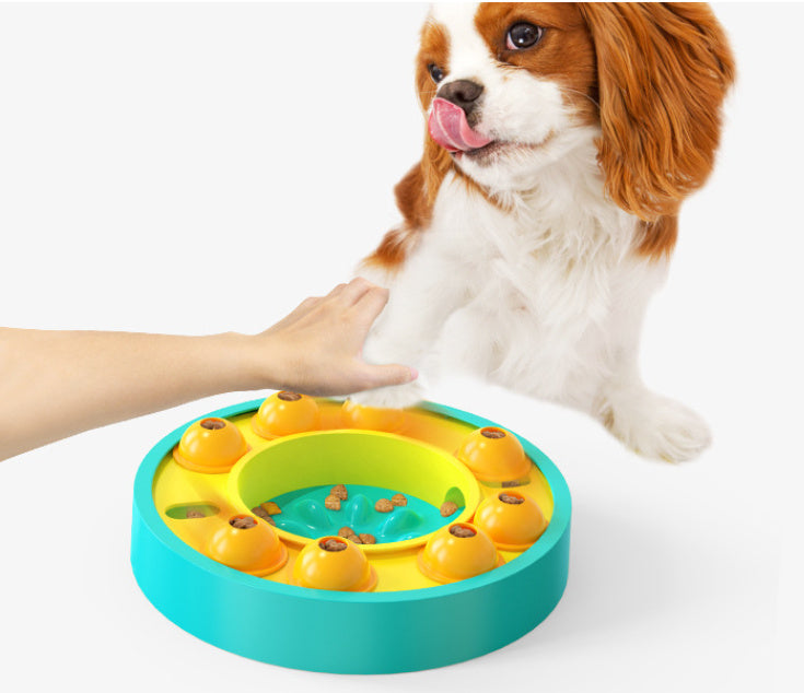 Dog Pets Puzzle Toys Slow Feeder Interactive Increase Puppy IQ Food Dispenser Slowly Eating NonSlip Bowl Pet Dogs Training Game Pet Supplies by http://Loyshop.shop