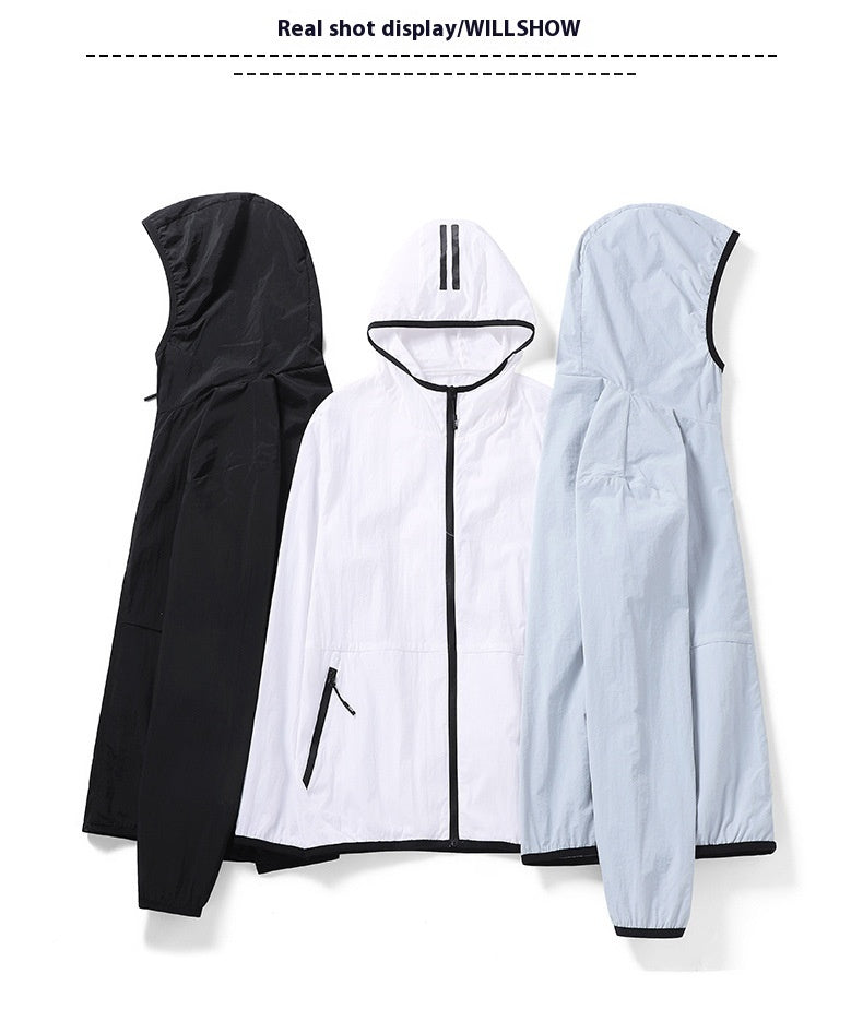 Hooded Lightweight Quick-drying Sun-protective Clothing by http://Lolyshop.shop