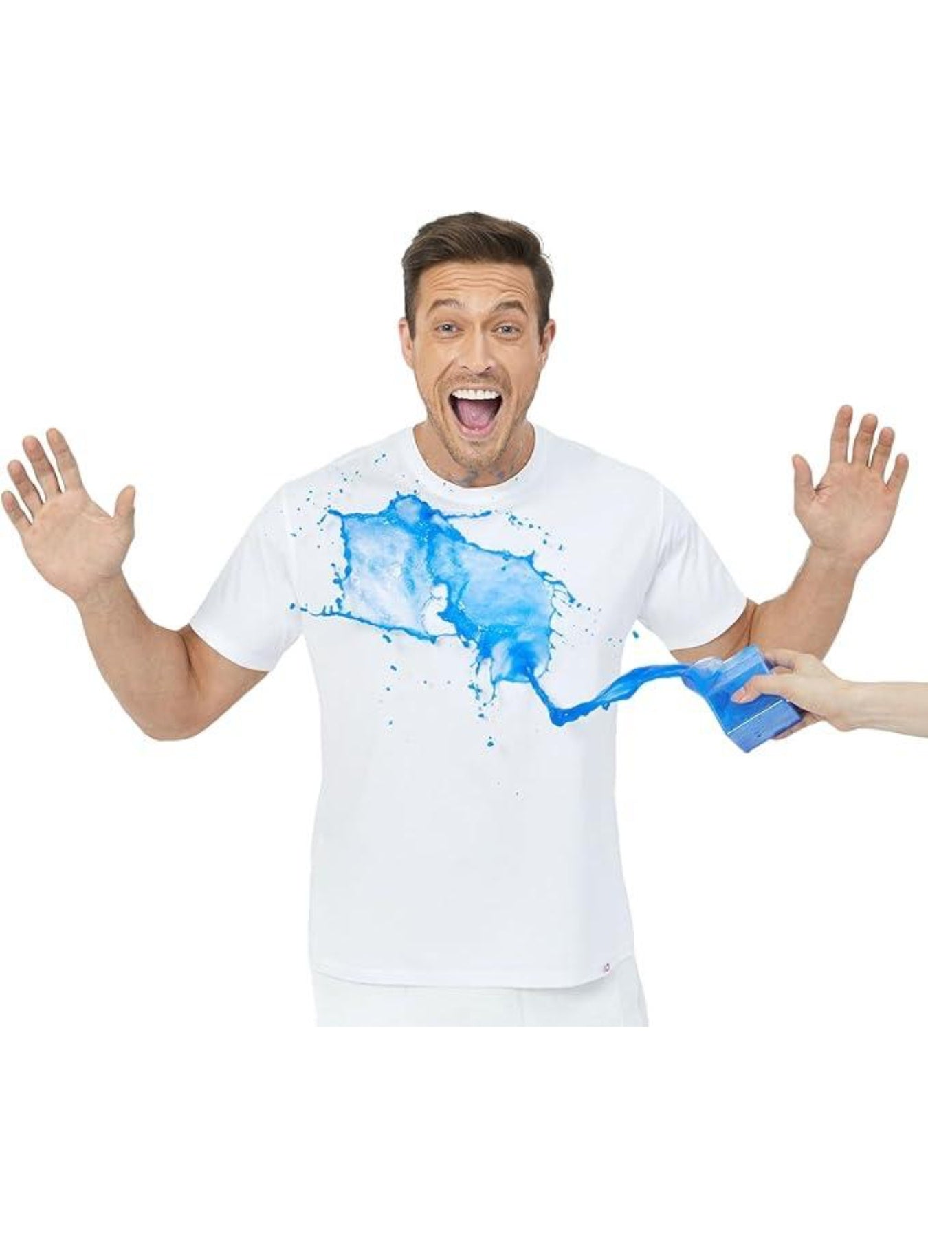 Neat White Basic Crewneck Short Sleeve Cotton Polyester Water Repellent Tops T Shirts Tee For Men by http://Lolyshop.shop