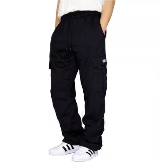Men Pants Sweatpants Stretch Elastic Waist Jogger Sports Pants Drawstring Trousers Fashion Mens Clothing by http://Lolyshop.shop