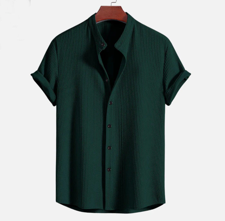 Short Sleeve Loose Shirt Top Summer Mens Clothing by http://Lolyshop.shop