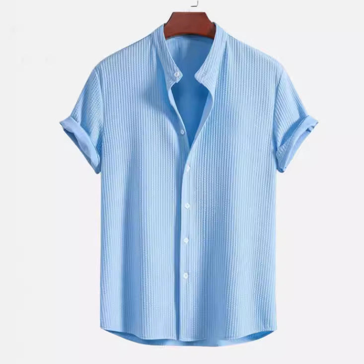 Short Sleeve Loose Shirt Top Summer Mens Clothing by http://Lolyshop.shop