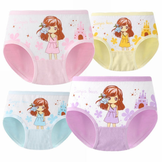 Girls' Underwear Cotton Children's Underwear Baby Briefs Children's Student Shorts by http://Lolyshop.shop