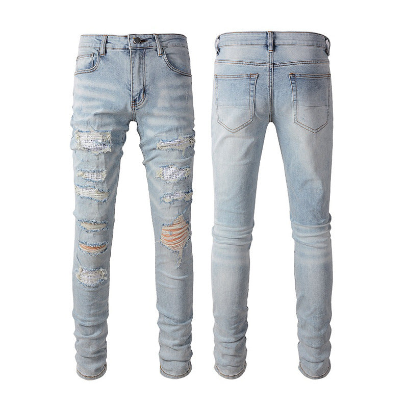 Slim Fit All-matching Stretch Feet Pants by http://Lolyshop.shop