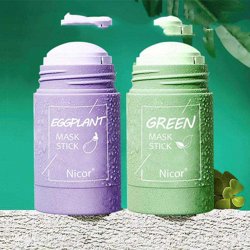 Cleansing Green Tea Mask Clay Stick Oil Control Anti-Acne Whitening Seaweed Mask Skin Care by http://Lolyshop.shop