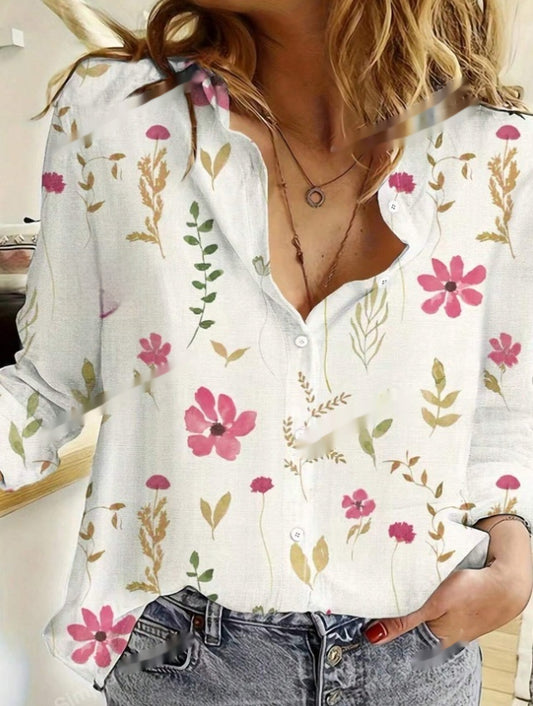 Women's Spring Summer Long Sleeve Casual Shirt by http://Lolyshop.shop