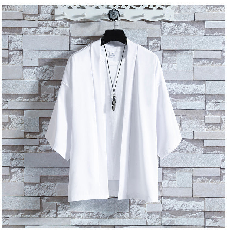 Summer Thin Chinese Style Ice Silk Sun Protection Clothing Robe Hanfu by http://Lolyshop.shop