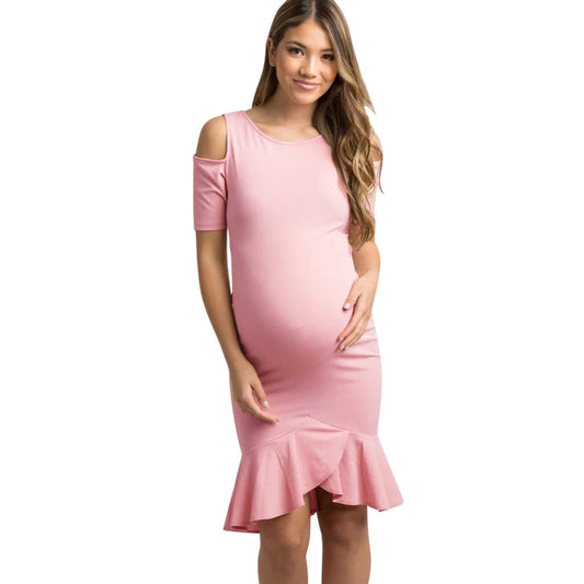 Temperament pregnant women dress by http://Lolyshop.shop