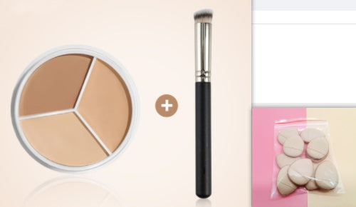 Three-color Concealer Waterproof Without Makeup by http://Lolyshop.shop