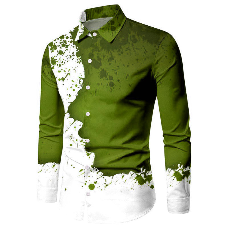 Men's Clothing 3d Printing Plus Size Long Sleeve Shirt Coat by http:// Lolyshop.shop