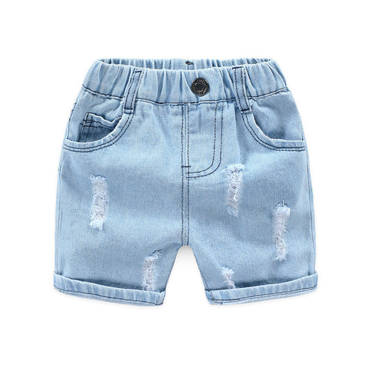 Boys' Ripped Jeans Shorts Beach Shorts by http://Lolyshop.shop