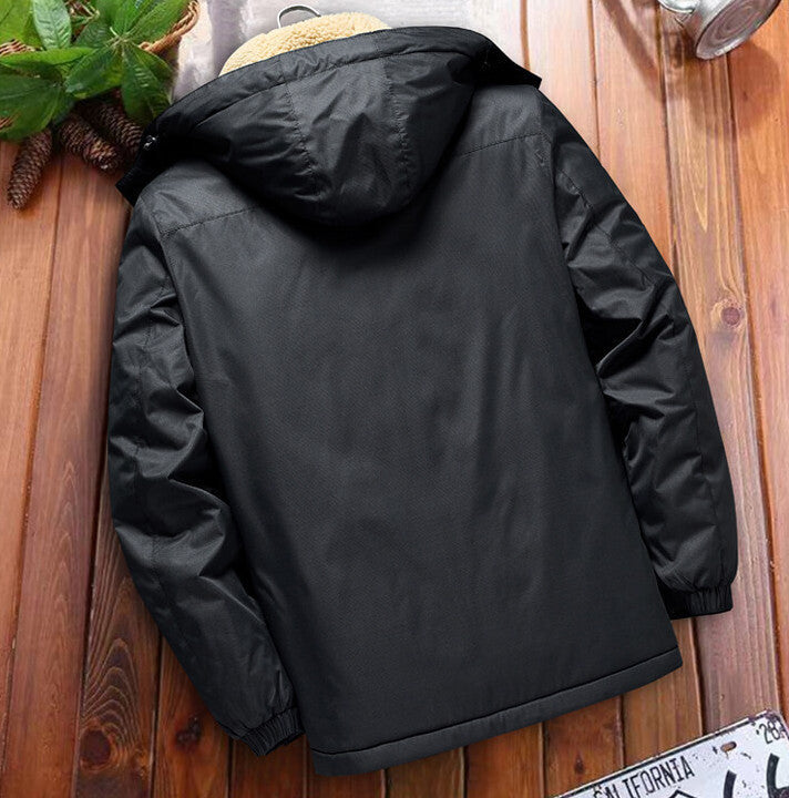 Mens Cotton-padded Trendy Outdoor Jacket by http://Lolyshop.shop