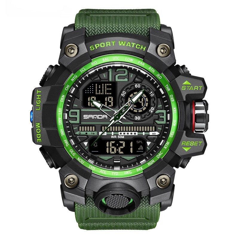 Electronic Youth Student Fashion Trend Cool Men's Watch by http://Lolyshop.shop