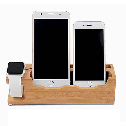 Wooden Charging Station Phone Holder by http:// Lolyshop.shop