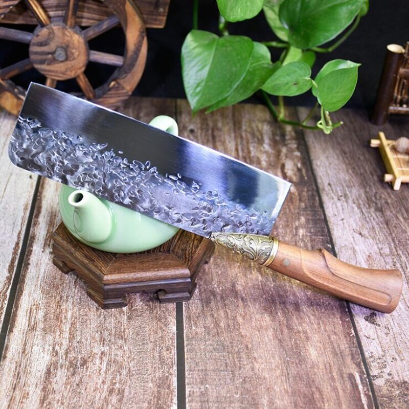 Longquan handmade kitchen knife by http://Lolyshop.shop