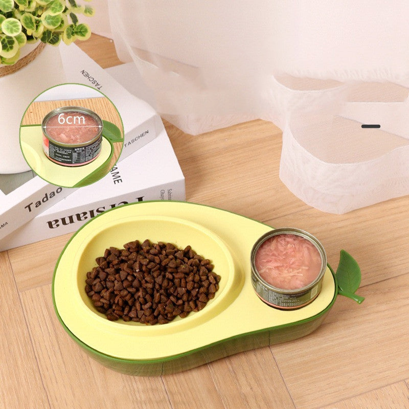 Avocado Pet Dog Cat Automatic Feeder Bowl For Dogs Drinking Water 690ml Bottle Kitten Bowls Slow Food Feeding Container Supplies by http://Loyshop.shop