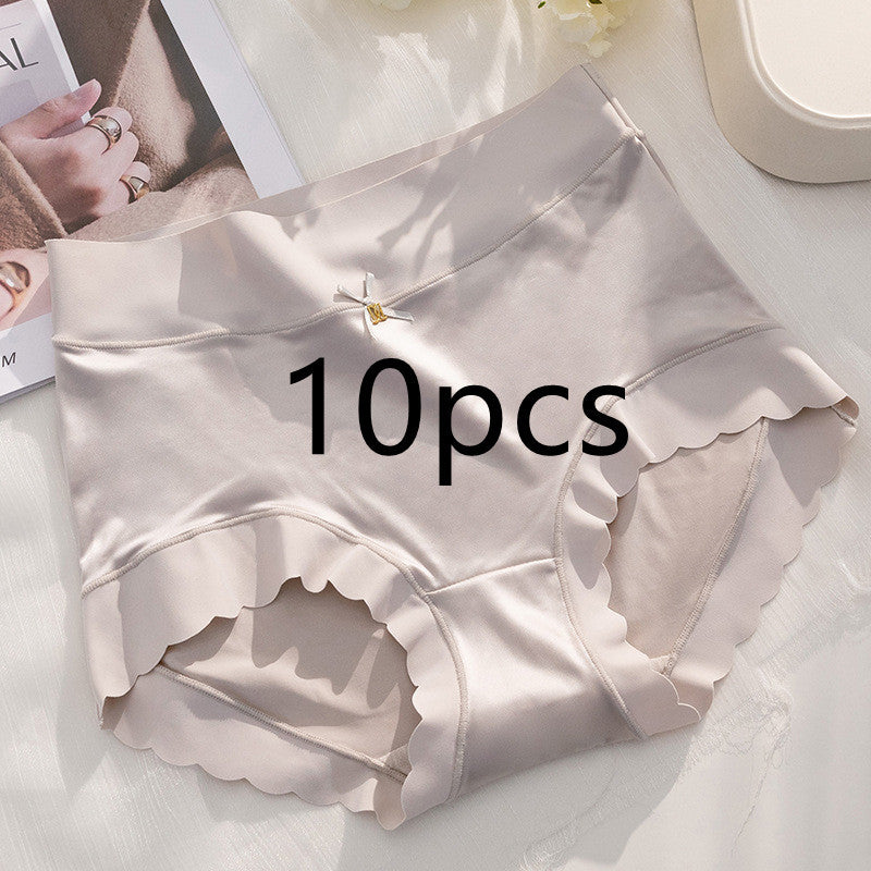 Satin Seamless Ice Silk Underwear