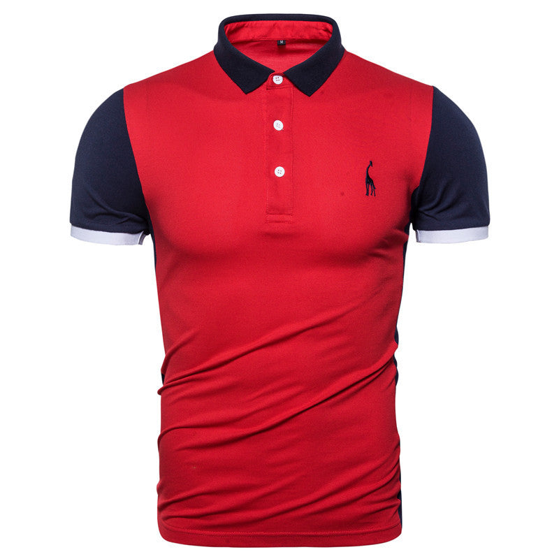 Men's Casual POLO Shirts Men's Slim Short-sleeved T-shirts by http://Lolyshop.shop
