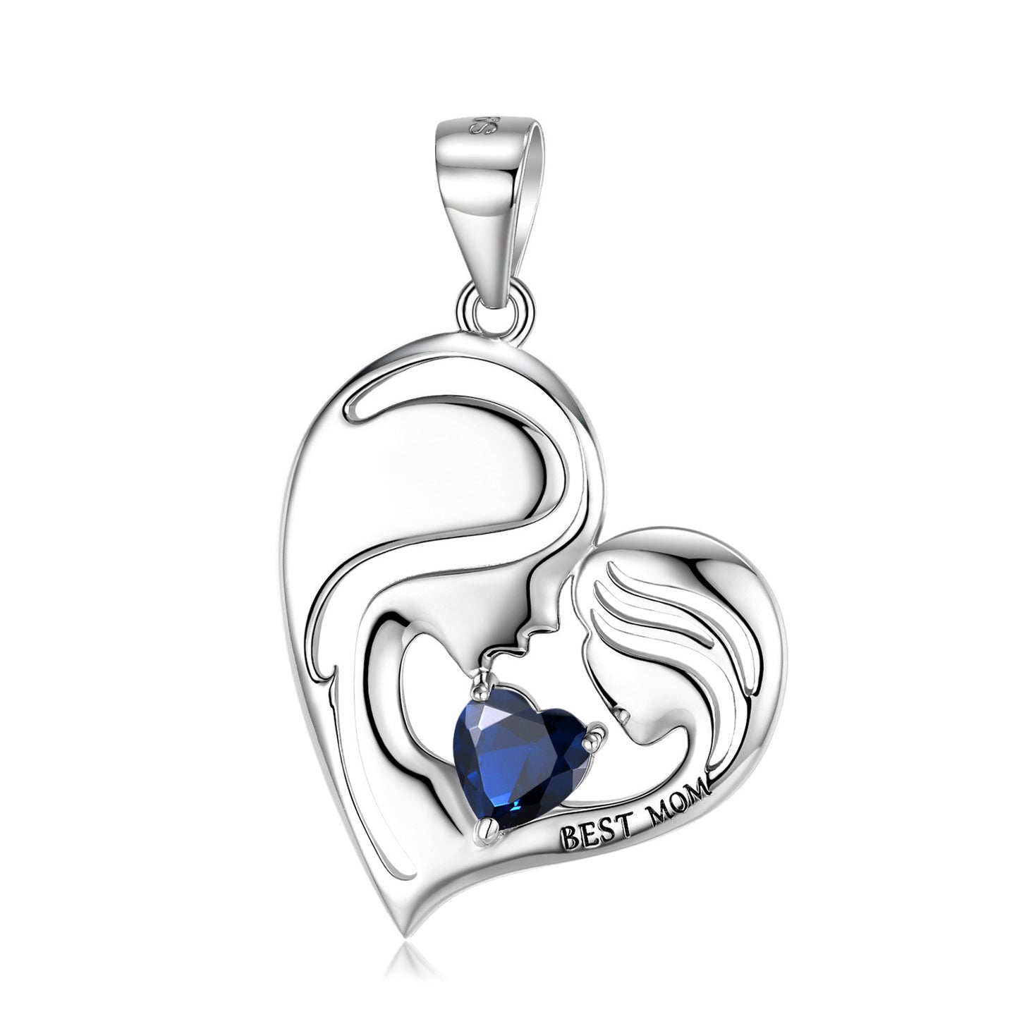 S925 Sterling Silver Best Mom Necklace Mother's Day Series Necklace by http://Lolyshop.shop