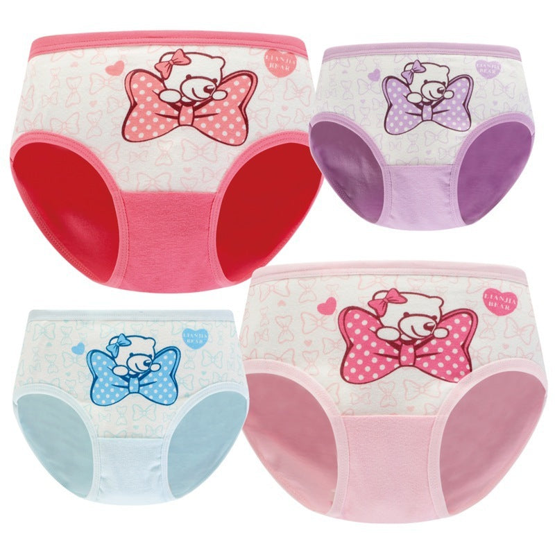 Girls' Underwear Cotton Children's Underwear Baby Briefs Children's Student Shorts by http://Lolyshop.shop