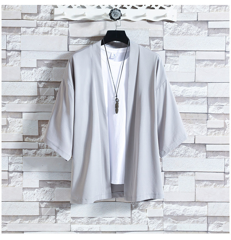 Summer Thin Chinese Style Ice Silk Sun Protection Clothing Robe Hanfu by http://Lolyshop.shop