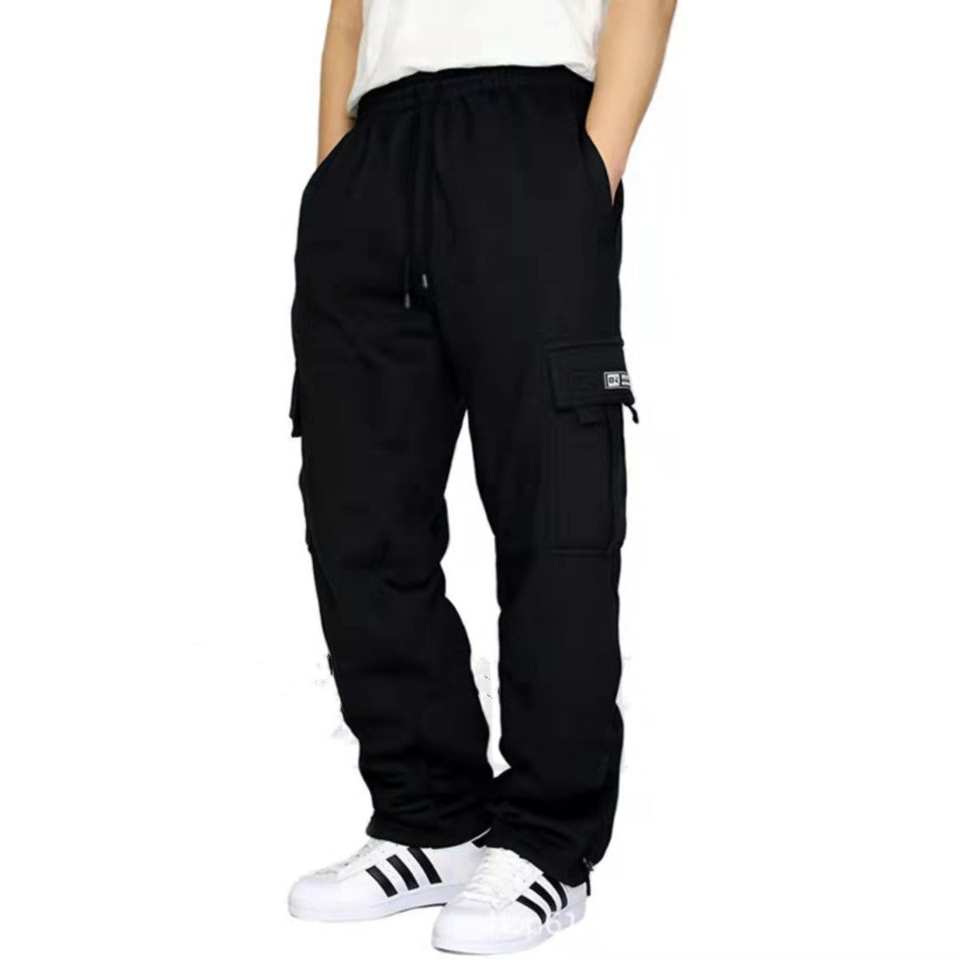 Men Pants Sweatpants Stretch Elastic Waist Jogger Sports Pants Drawstring Trousers Fashion Mens Clothing by http://Lolyshop.shop