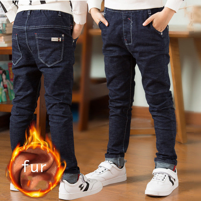 Boys plus fleece jeans by http://Lolyshop.shop
