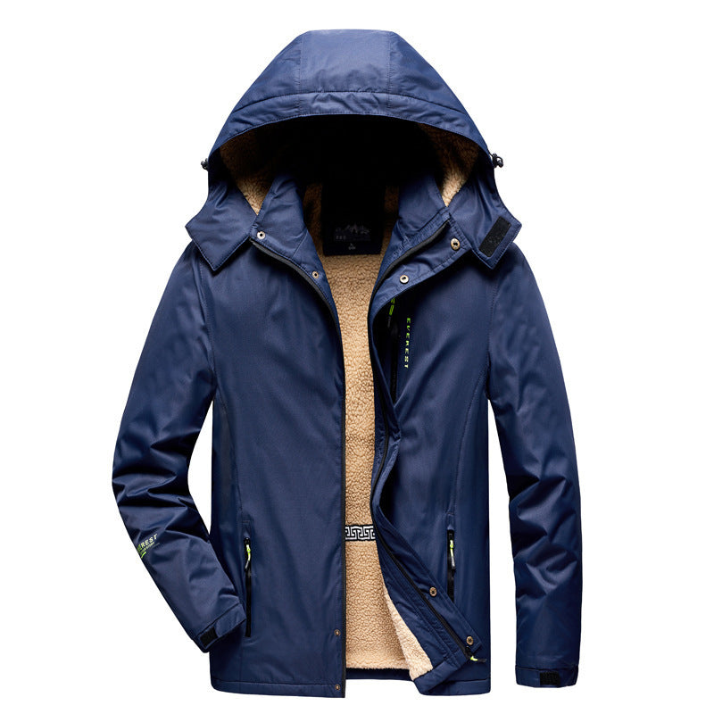 Mens Cotton-padded Trendy Outdoor Jacket by http://Lolyshop.shop